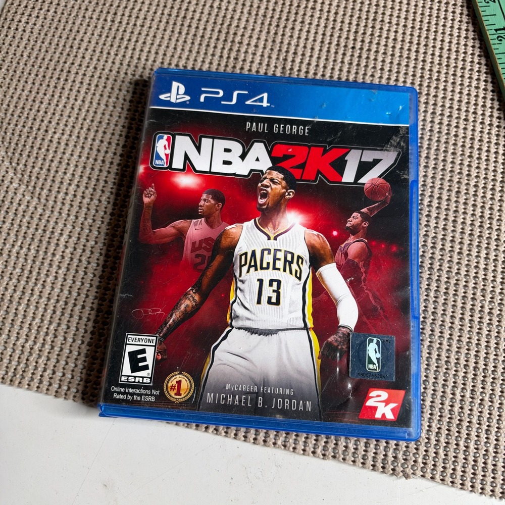NBA 2K17 Sony PlayStation 4 PS4 Basketball Video Game Paul George Cover 2016